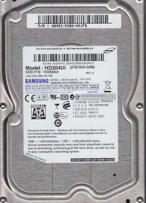 disques dur 2To Samsung