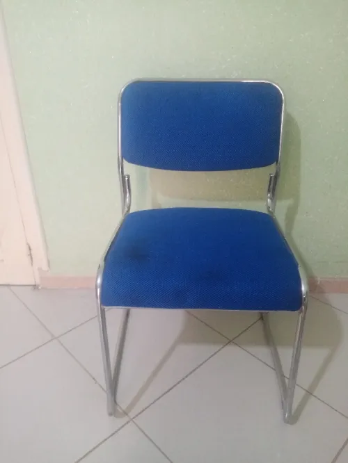 Chaise couleur Bleu visiteur 