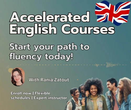 Cours d'anglais Accélérés en Ligne