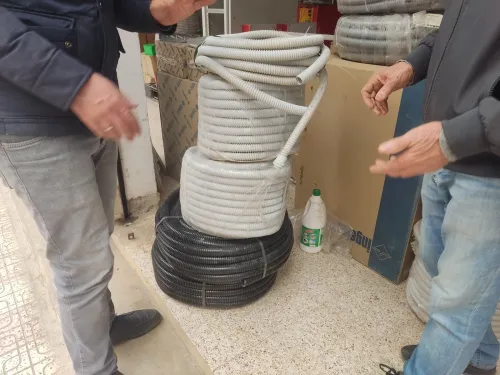 Gaine a ressort métallique 