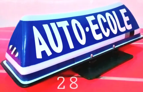 Panneau de toit auto-école