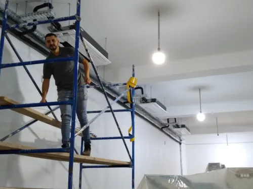 Installation climatisation centrale 