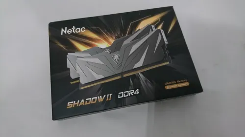 RAM DDR4 NETAC SHADOW II 8GB x2 3200 MHZ BLACK