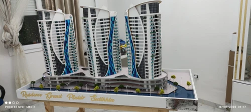 صناعة المجسمات المعمارية (Maquette architecturale)