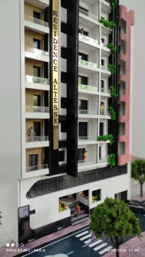 صناعة المجسمات المعمارية (Maquette architecturale)