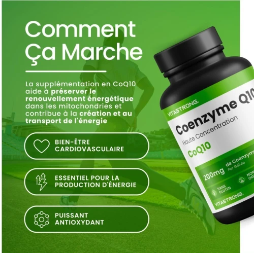 Coenzyme Q10 200 mg Ubiquinone