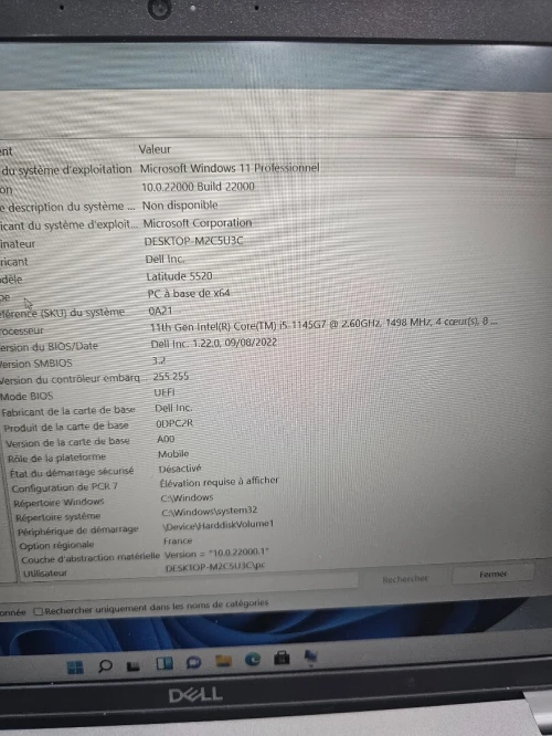 Dell 5520 vpro