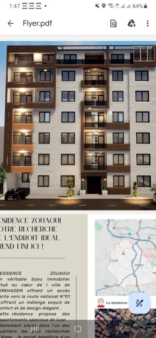 Vente Appartement F3 F4 Alger Birkhadem