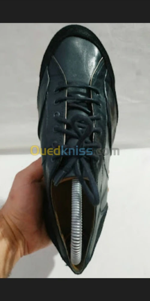 Chaussures en cuir et  daim noire Zara M'en  EU 40 -PORTUGAL EXCLUSIVE très peu porté