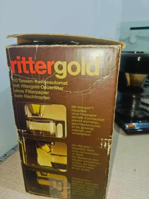 Cafetiere Ritter Gold 10 tasses