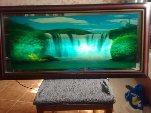 cadre a vendre 1 m 40 cm avec lampe