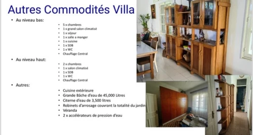 Vente Villa Alger Bouzareah