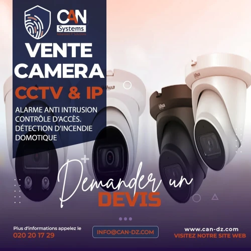 VENTE DES CAMERAS DE SURVEILLANCE