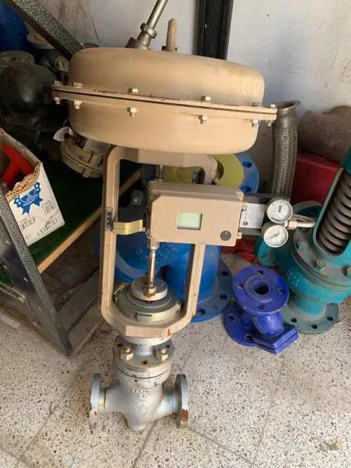vanne de régulation DN25/ 1" pneumatique SAMSON avec positionneur 3730 2  Classe 300