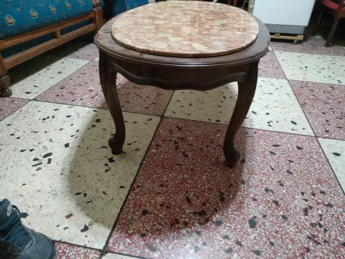 table basse en marbre