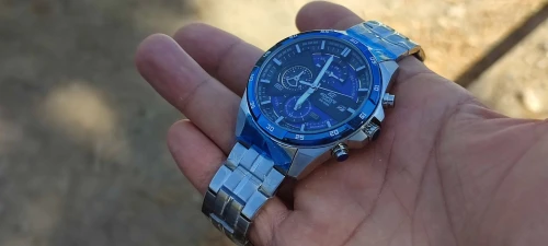 Montres CASIO EFR-556DB-2 Blue/acier
