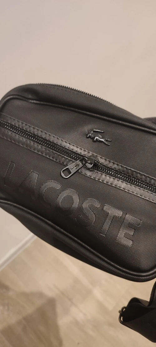 Sacoche LACOSTE Noire 