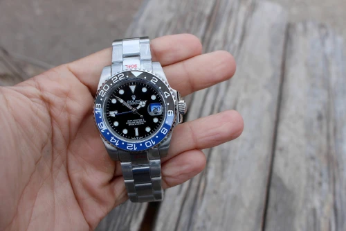 Montres de luxe pour hommes ROLEX GMT MASTER 2 BATMAN