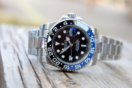 Montres pour hommes PROMOTIONS / SOLDES: ROLEX GMT MASTER 2 BATMAN