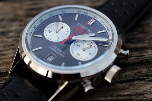 Montres de luxe TAG HEUER Carrera Calibre 17 Noire