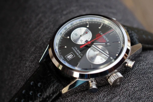 Montres TAG HEUER CARRERA Calibre 17 Noire