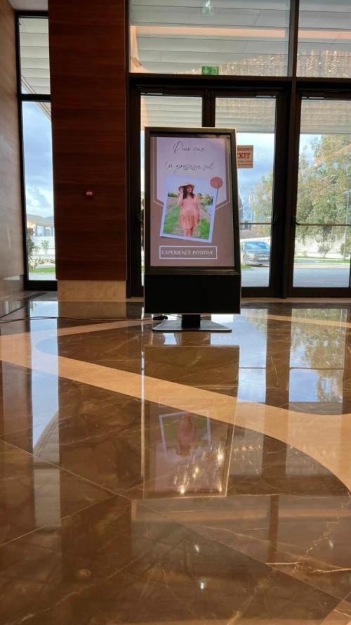 Location de bornes interactives tactiles et écran d'affichage