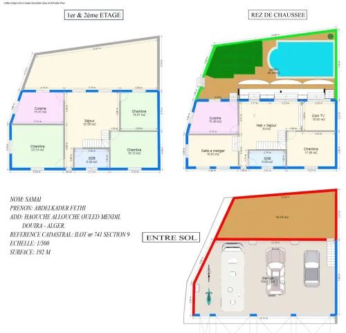Vente Terrain Alger Douera
