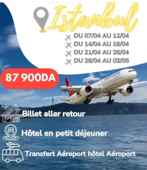 Istanbul Billet et Hôtel 