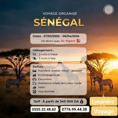 Séjour Sénégal