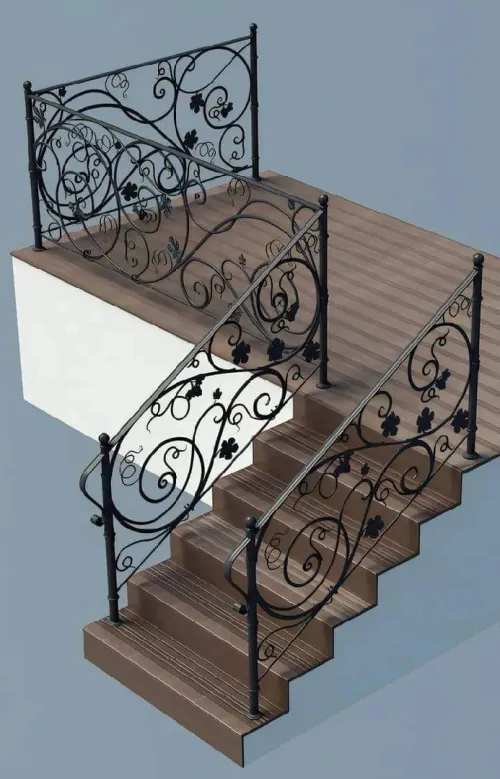 La rompre escalier en fer forgé 