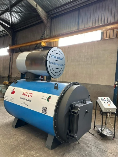  incinérateur de déchets 100 Kg / 1000 Kg  محرقة النفايات SARL CTS SETIF 