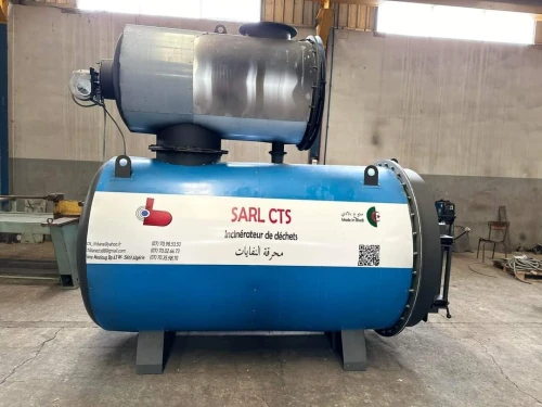  incinérateur de déchets 100 Kg / 1000 Kg  محرقة النفايات SARL CTS SETIF 