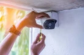 Installation caméra de surveillance 