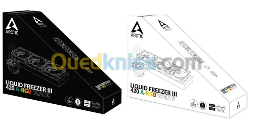 ARCTIC Liquid Freezer III 420 A-RGB (Black+White)