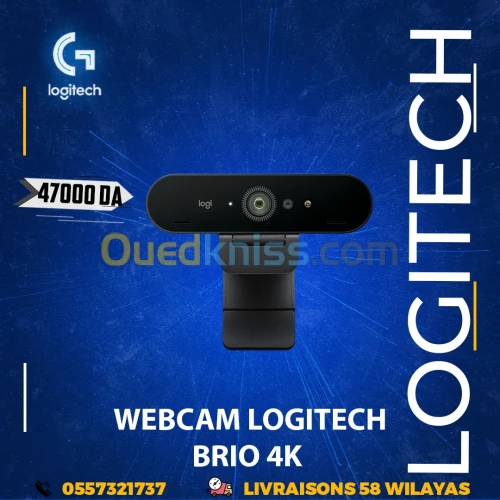 Webcam Logitech Brio 4K 