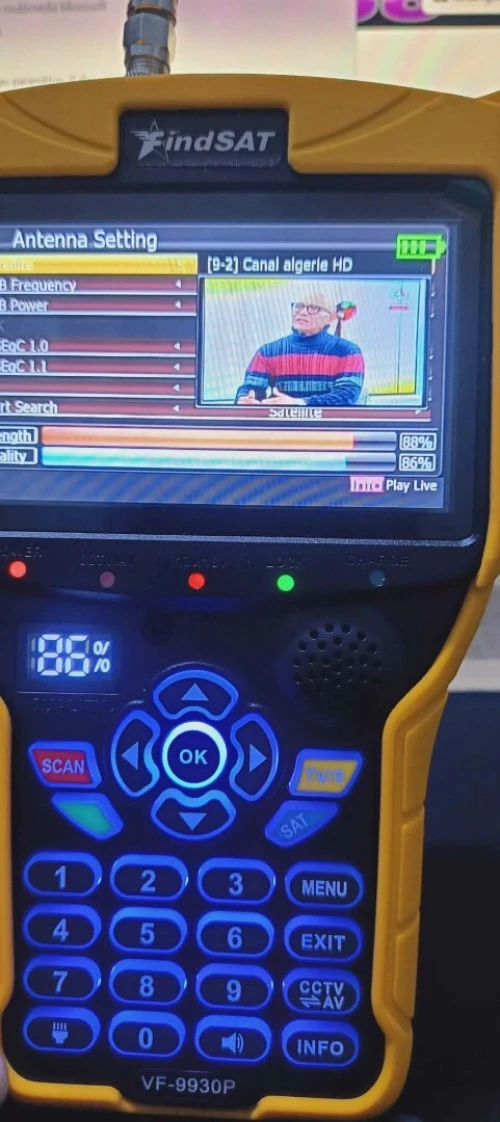 Détecteur de Signal findsat vf-9930 max 9930 pro