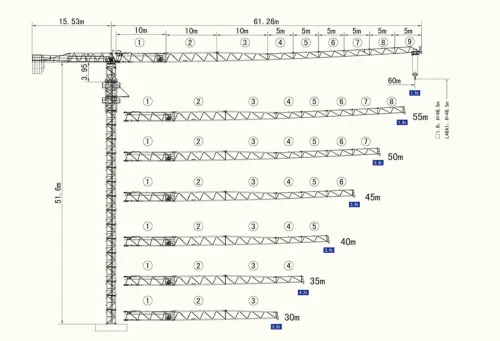GRUE A TOUR DAHAN Neuve (8Tonnes)