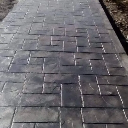 Beton imprimé 