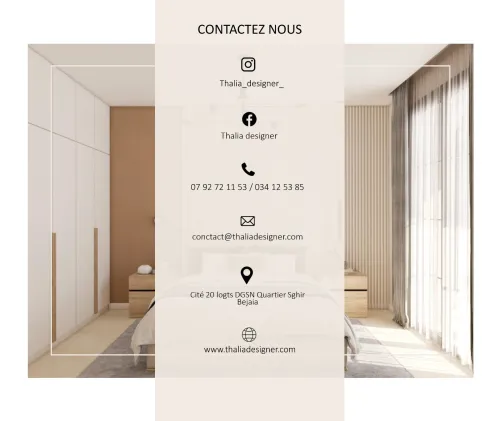 Architecte d'intérieur et d'extérieur "THALIA DESIGNER " 