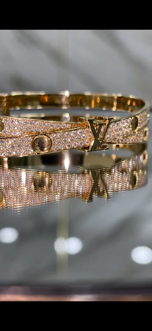 Bracelet Louis Vuitton diamant original