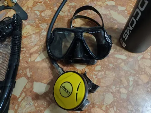 Bouteille de plongée sous marine rechargeable kit complet  