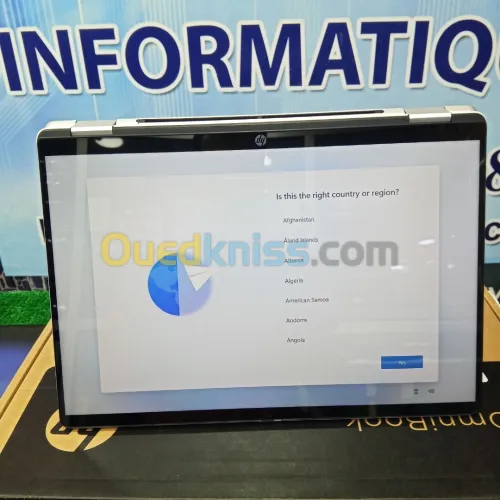 hp OMnibook 5 flip14 ulra 7 150 ram16gb 512 ssd ecran 14 02k tacil 360 Jamais utilisé sous emballage