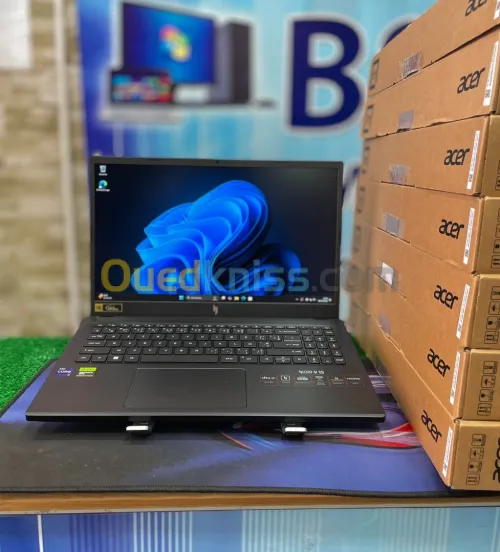 ACER NITRO V15 I9 13900H 16GO RAM 512SSD 15.6FHD RTX 4060 08GO GDDR6 15.6 165HZ JAMAIS UTILISÉ 
