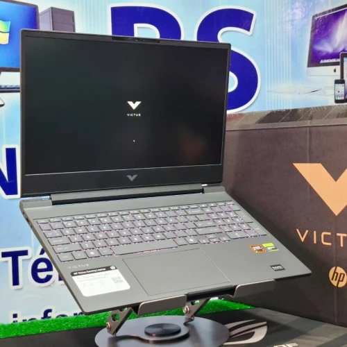 HP VICTUS GAMING 15 AMD RYZEN AI 7 350 16GO RAM 1TO SSD 15.6 FHD 144HZ RTX 5060 08GO JAMAIS UTILISÉ