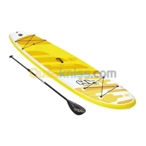 Paddle gonflable HF AQUA CRUISE set pompe plus rames 320 * 76 cm 110kg 65348 bestway