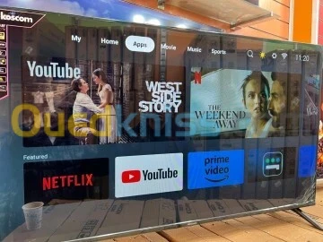 Smart tv android 14 43" koscom