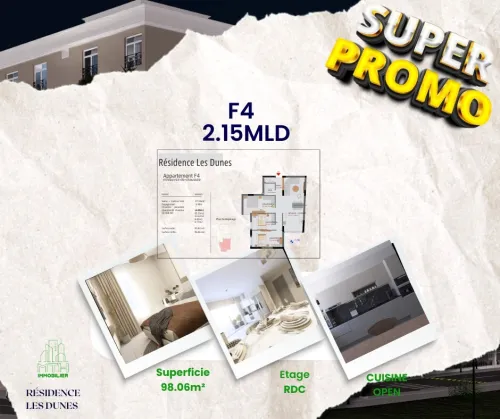 Vente Appartement F4 Alger Cheraga