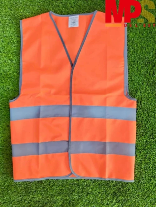 GILET DE SIGNALISATION HAUTE VISIBILITE JAUNE/ ORANGE/ ROUGE/ VERT 