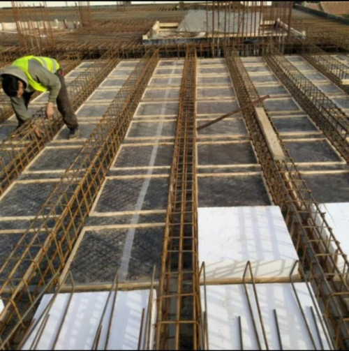 réalisation des escalier moderne et les poteaux et voiles & dalles en béton  