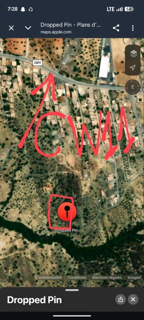 Vente Terrain Bouira Ahnif